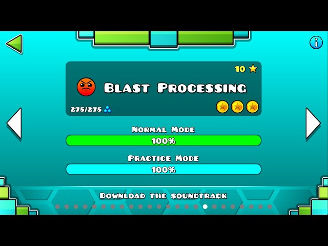 Blast Processing (Full Song) - Geometry Dash