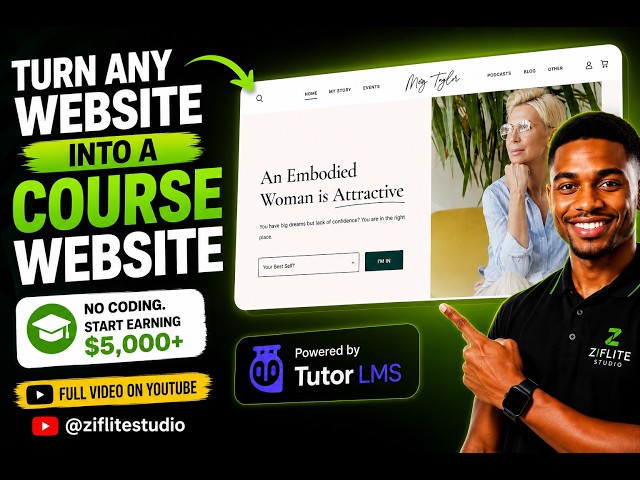 How to Turn Any WordPress Website into an Online Course Platform (FREE)