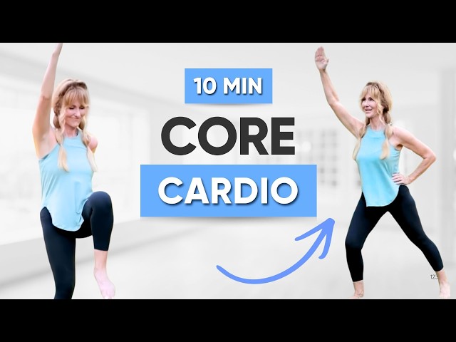 10 Min Standing Abs Workout | No Equipment, No Floor!