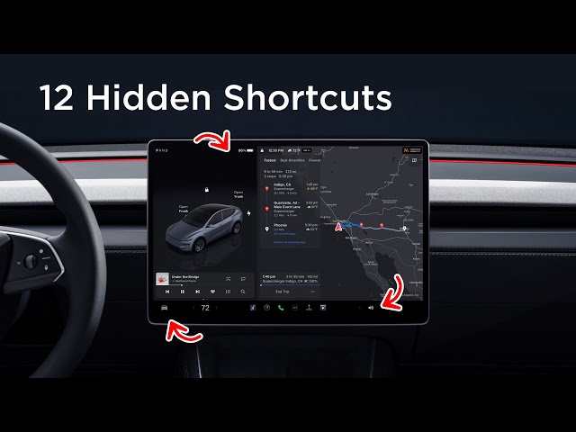 12 Tesla Screen Shortcuts You NEED to Know | Even Owners Miss These