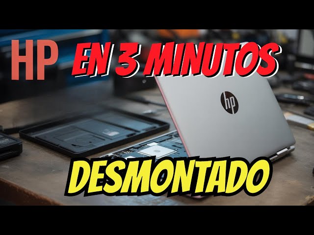 How to Disassemble an HP Laptop in Just 3 Minutes | Quick and Easy Tutorial