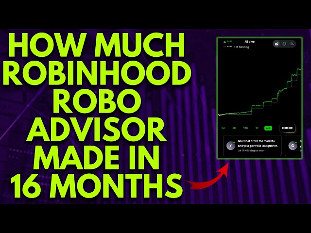 HOW MUCH ROBINHOOD ROBO ADVISOR MADE ME IN 16 MONTHS | ROBINHOOD STRATEGIES