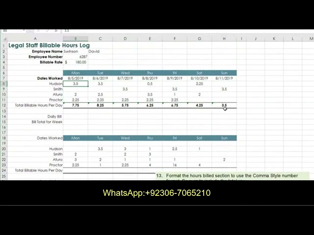 Excel 2019 Skills Approach Ch 3 Skill Review 3.2 | Skills Approach Ch 3 Skill Review 3.2 | Level 1