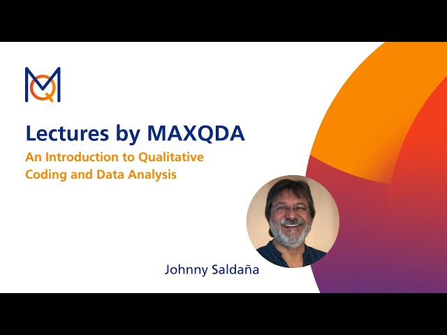 An Introduction to Qualitative Coding and Data Analysis with Johnny Saldaña