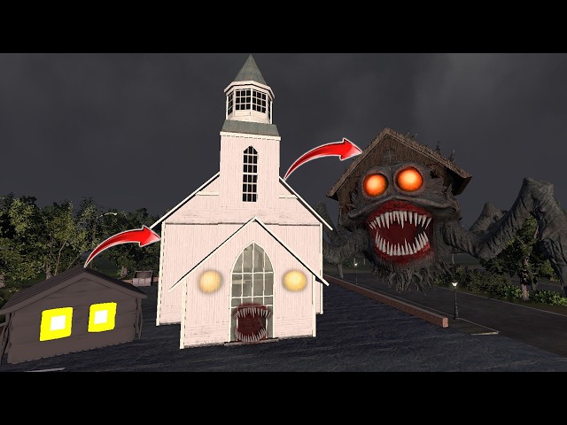 The evolution of the house-headed monster is truly terrifying. | Garry's Mod