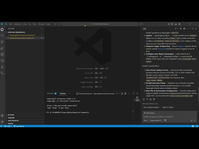 Fastest Way to Migrate Selenium to Playwright Using GitHub Copilot PLAN Mode