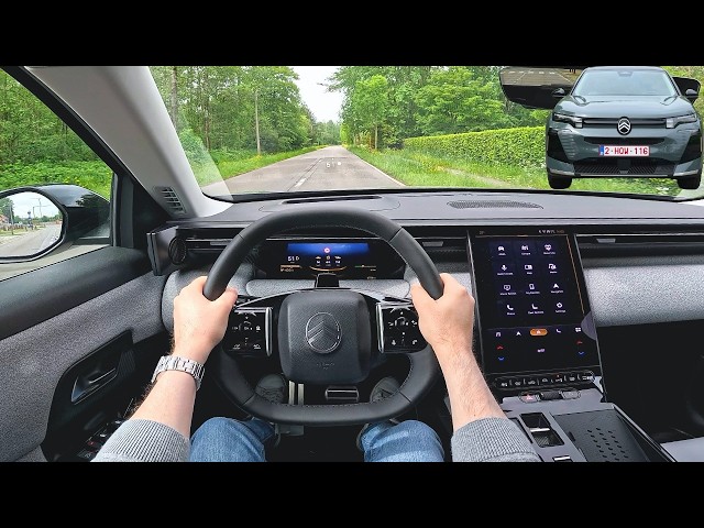 Citroën C5 Aircross 2026 POV Test Drive | Hybrid 145 hp