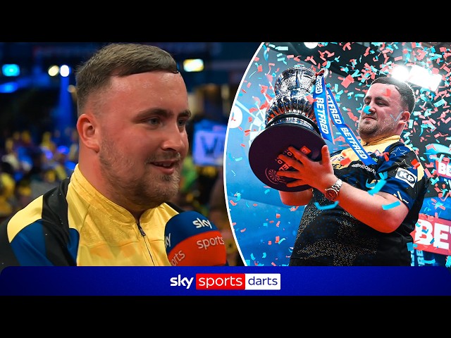 "I'm playing SO WELL" | Luke Littler reacts to record-breaking World Matchplay win