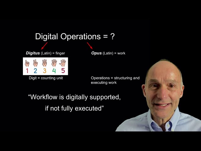 What's digital operations? (in 3min)
