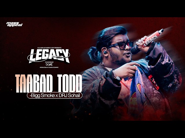 TAABAD TOD (STUDIO VERSION) | BIGGSMOKE | LEGACY