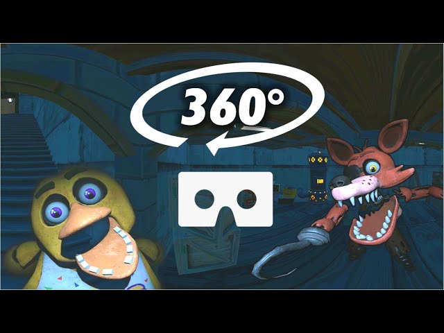 FNAF 360° Have they found a way in!? - VR Horror Experience Five Nights At Freddy's