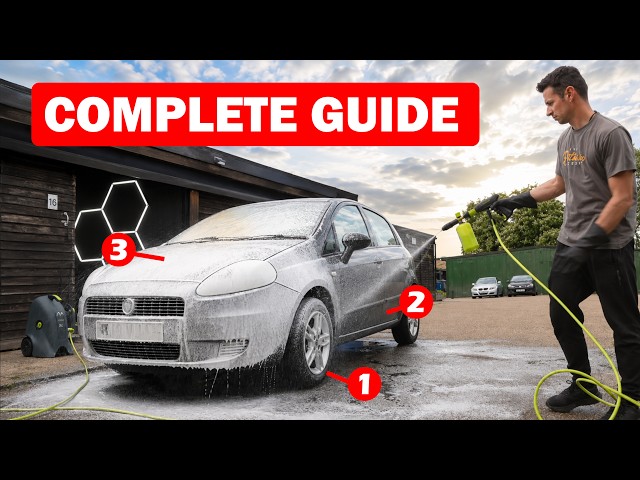 A Car Cleaning Guide to a Full Valet - Step by Step Tutorial