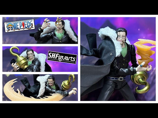 S.H.Figuarts SIR CROCODILE -MARINEFORD- / SHF Sir·鱷魚 瑪林科特頂上戰争編 #actionfigures #onepiece #luffy #toys