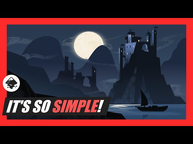 How to Make Backgrounds Like 'Samurai Jack' in Inkscape