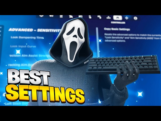 The GOAT LEAKS The *NEW* Best Updated Keyboard SETTINGS + Sensitivity (Fortnite Tutorial)