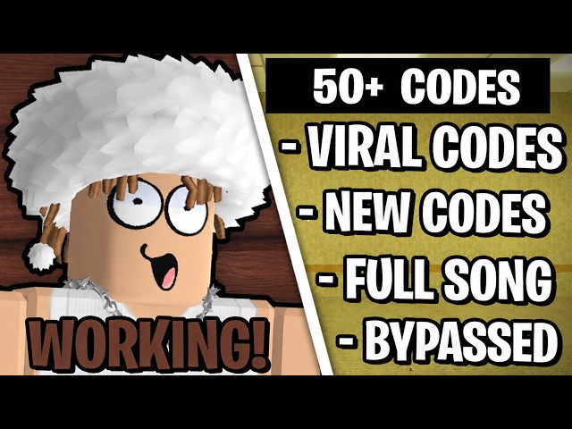 50+ RANDOM WORKING ROBLOX MUSIC CODES/IDS (SEPTMBER 2026)
