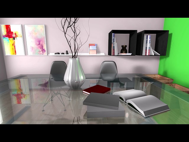 Interior real-time rendering in ArtisGL 4.0.3