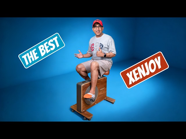 This Under Desk Bike Changed My Work Life! Xenjoy Cube Cycle Review