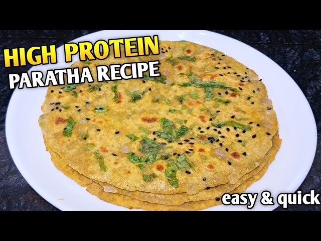 High-Protein & Tasty Moong Paratha | Flavor-Packed Sabut Moong Paratha Recipe 