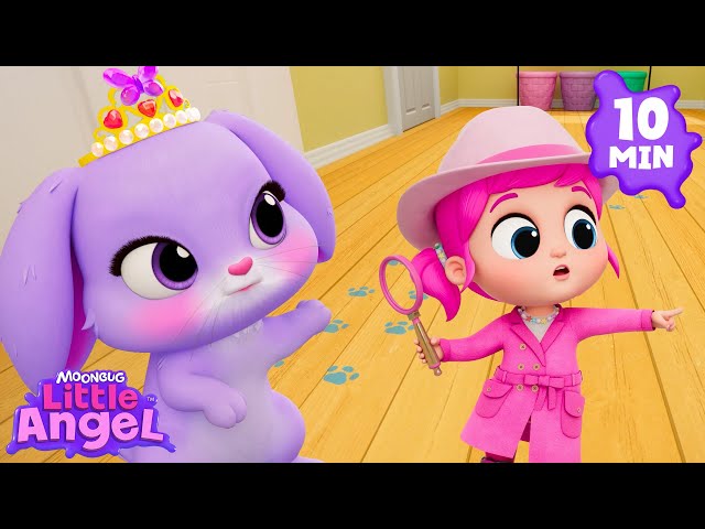 Follow the Clues! 🐰 What Will We Find? 🤔 Kids Pop | Little Angel Kids Songs & Nursery Rhymes