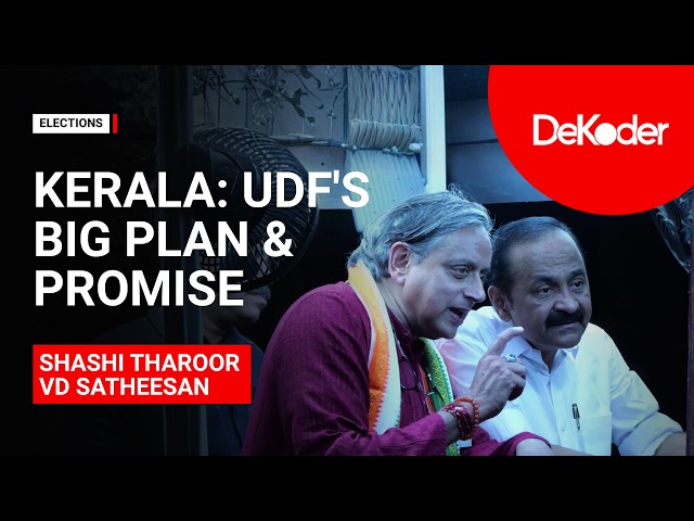 Kerala Elections 2026: UDF’s Big Pitch on Economy, Healthcare, Jobs & Future | Prannoy Roy & Team