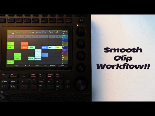 MPC Clip Workflow is Incredible!! Recording to the Arrangement to Create Full Tracks!