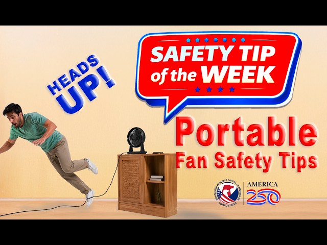 Portable Fan Safety Tips