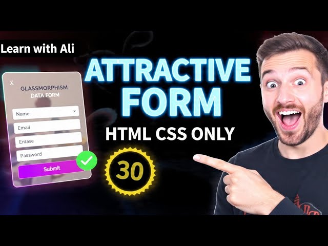 How to Develop Login Form Using HTML CSS | Modern Webpage Design 2026 #coding #webdevelopment #html