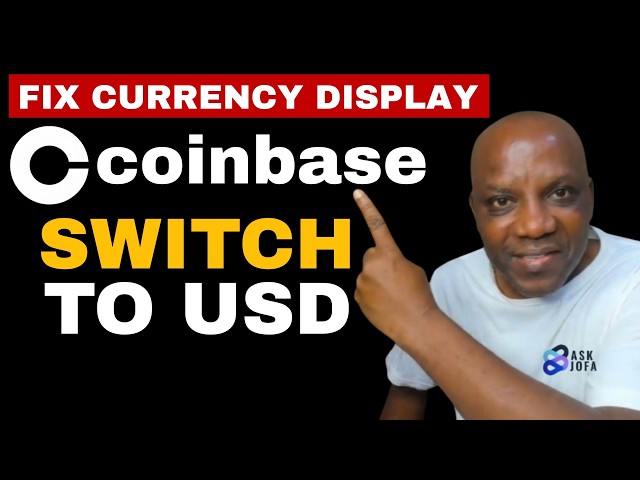 How to Change Currency on Coinbase App