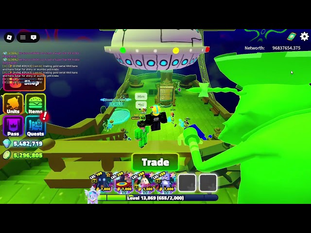 TRADING WITH VIEWERS SPONGEBOB TD SBTD