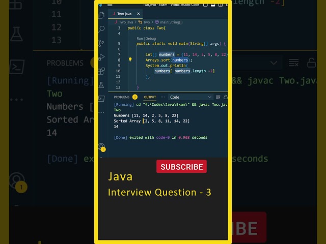 Java in Telugu, Java Interview Questions, Arrays, Java Tutorial For Beginners, Core Java #shorts