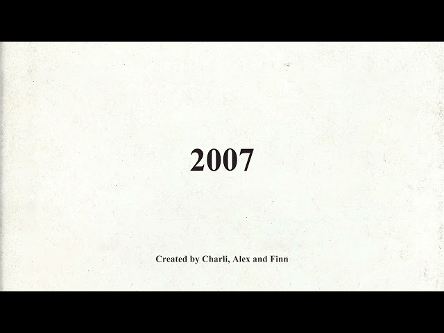 Charli xcx - 2007 (Official Audio)