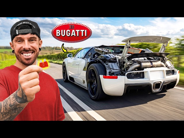 I FIXED MY BUGATTI VEYRON FOR $3 THEN DROVE IT