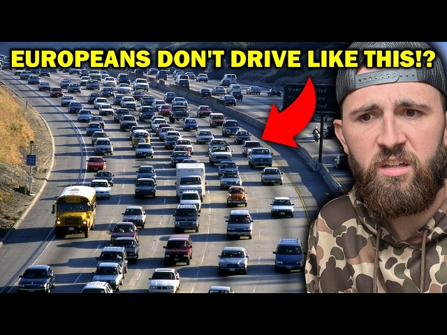 Autopistas europeas vs. estadounidenses... (por qué las autopistas de EE. UU. son pésimas)