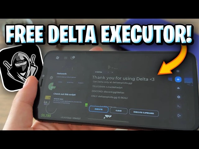 Delta Executor iOS / Android Tutorial - How To Download Delta Executor Mobile - Works 2026