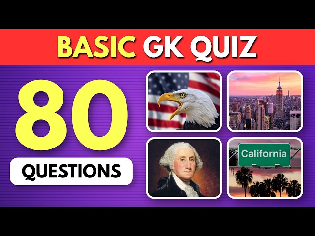 80 Basic USA Quiz Quiz | Test Your American Knowledge