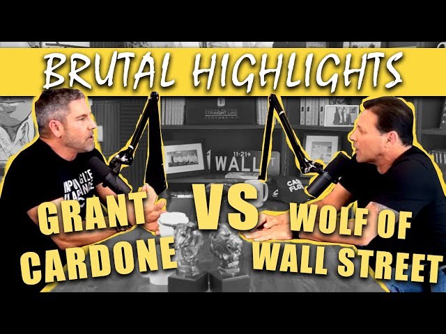 HIGHLIGHTS - Grant Cardone Jordan Belfort Interview reaction video