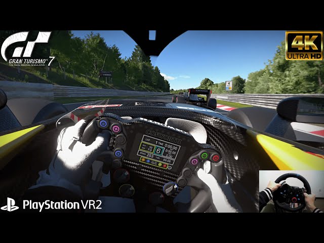 💣(PS5 VR2) GT7 & Logitech G29 [4K UHD] F1 #NURBURGRING