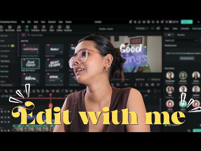 Never Edited Before? Edit Your First Video With Me | Step-by-Step Tutorial