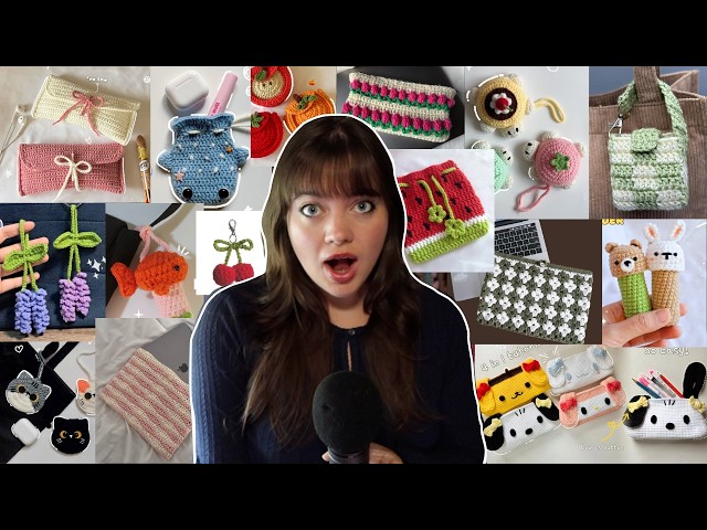 50+ BACK TO SCHOOL crochet ideas with free patterns (beginner friendly)