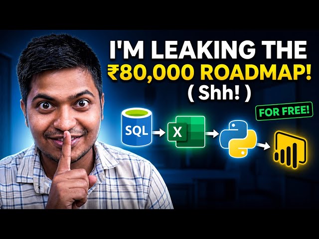 Give me 5 minutes, and I'll teach you how to become a Data Analyst