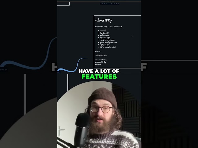 I use Alacritty for what it *doesn’t* have