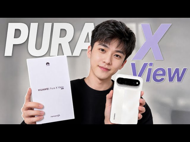 Huawei PURA X View Unboxing & First Look - The Ultimate Wide Phone!🔥🔥🔥