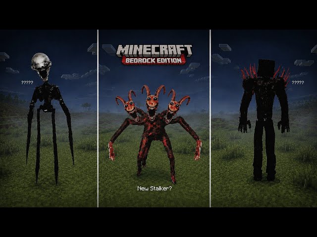 7 New Minecraft Horror Mods For BEDROCK/POCKET EDITION | Mods De Terror Para MINECRAFT BEDROCK