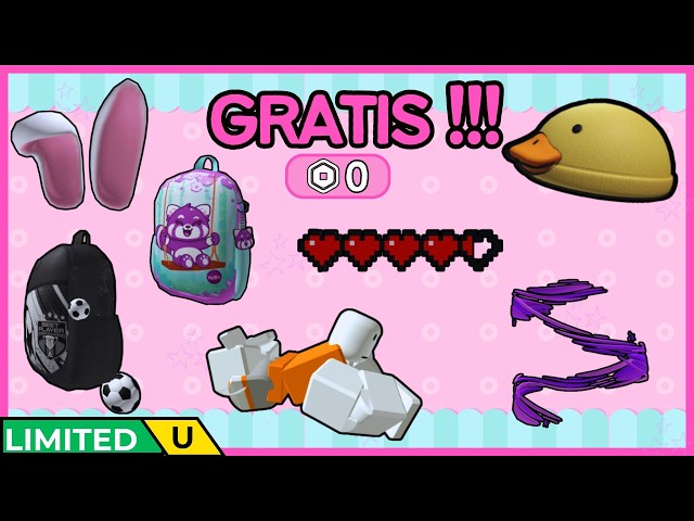 CONSIGUE ESTOS UGCs GRATIS EN ROBLOX #roblox #free #event #ugc