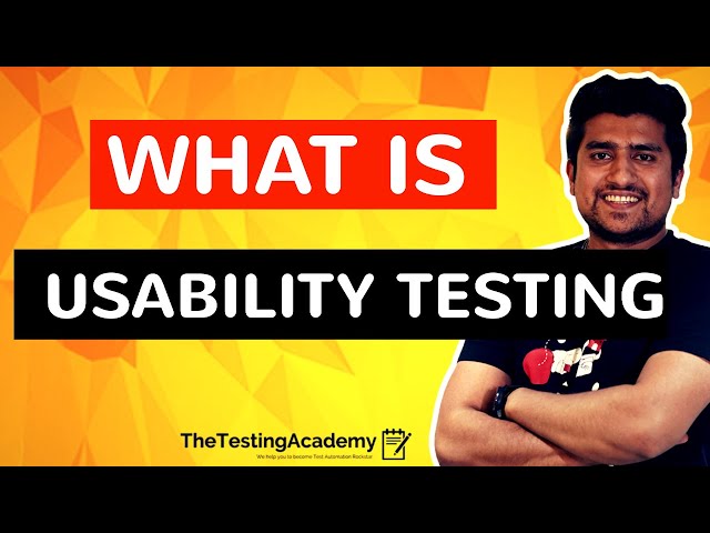 What is Usability Testing? Explained with Example | Usability Testing Tutorial