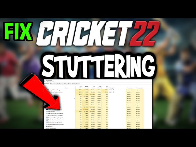 Cricket 22 – How to Fix Fps Drops & Stuttering – Complete Tutorial