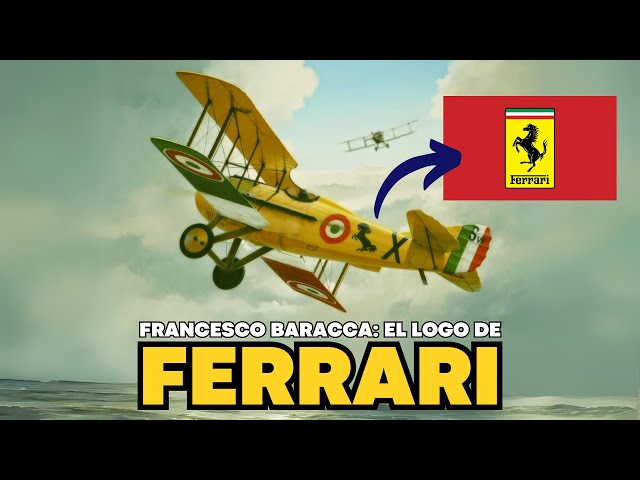 El origen del LOGO de FERRARI: FRANCESCO BARACCA, AVIADOR de la I GUERRA MUNDIAL 🐎🏎️