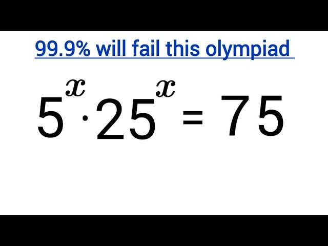 Only 10% students find a! in 10 seconds | USA Olympiad Mathematics