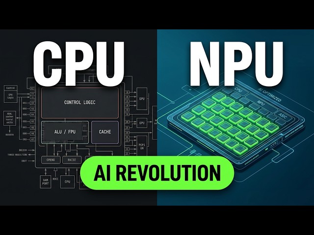 NPU Explained — Neural Processing Unit Architecture, Real Chips & AI Hardware (Full Tutorial)